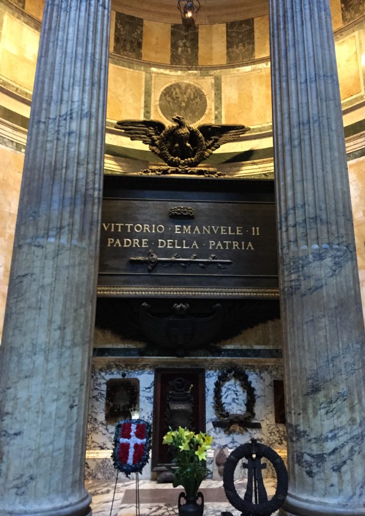 Tomb of Vittorio Emanuele II in the Pantheon