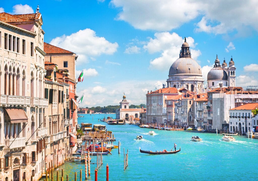 The Grand Canal in Venice is a must-cruise on any Venice itinerary