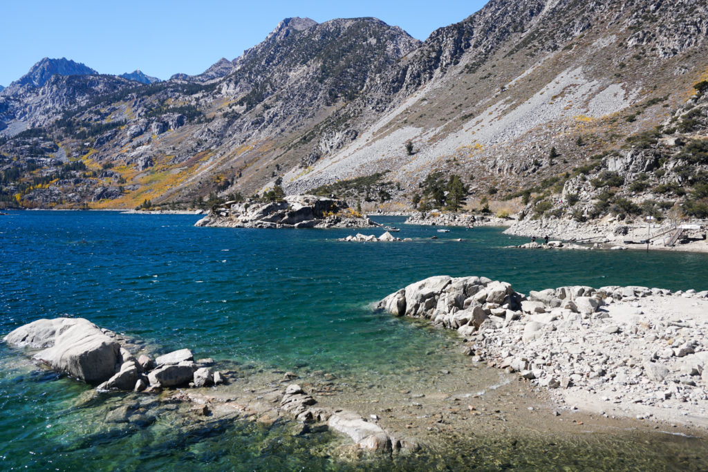 Lake Sabrina in the Eastern Sierra