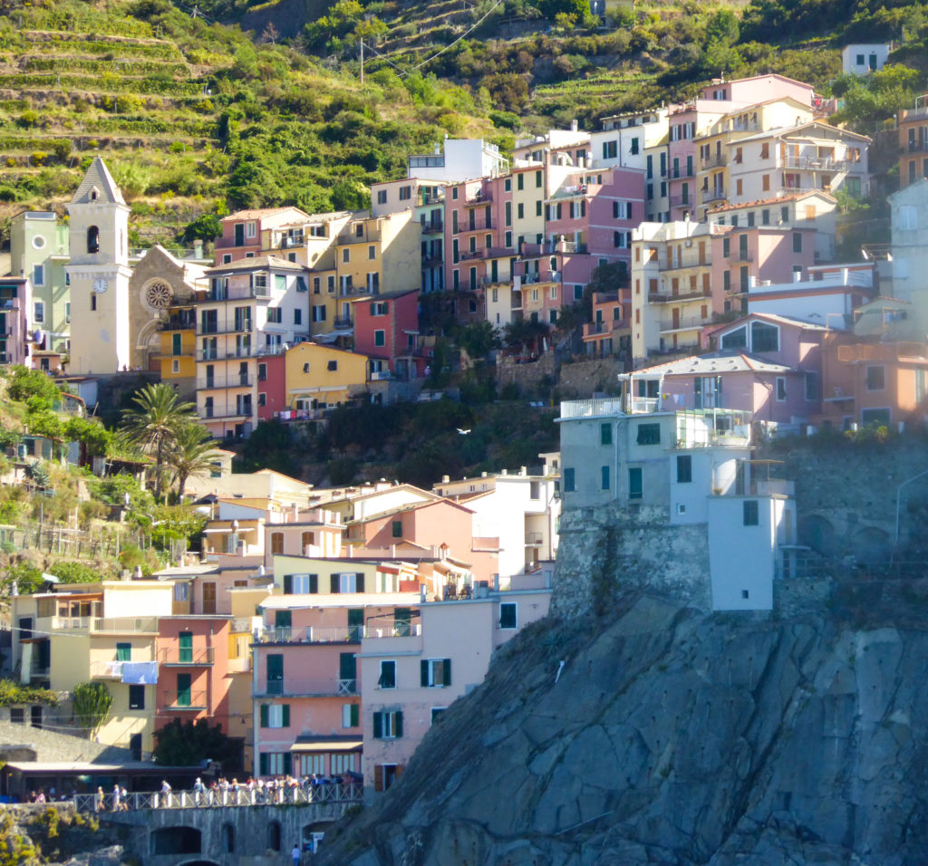 View of Manarola Cinque Terre Italy
