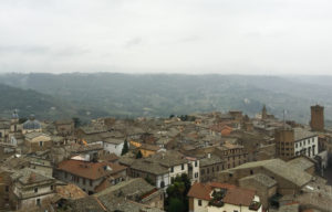 View from the Clock Tower in Orvieto Italy