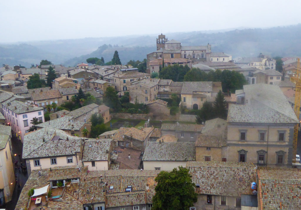 View from the Clock Tower Orvieto Italy 