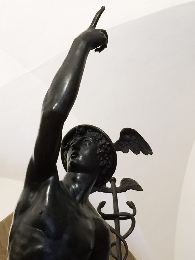 Mercury by Giambologna in the Museo San Marco in Florence, Italy