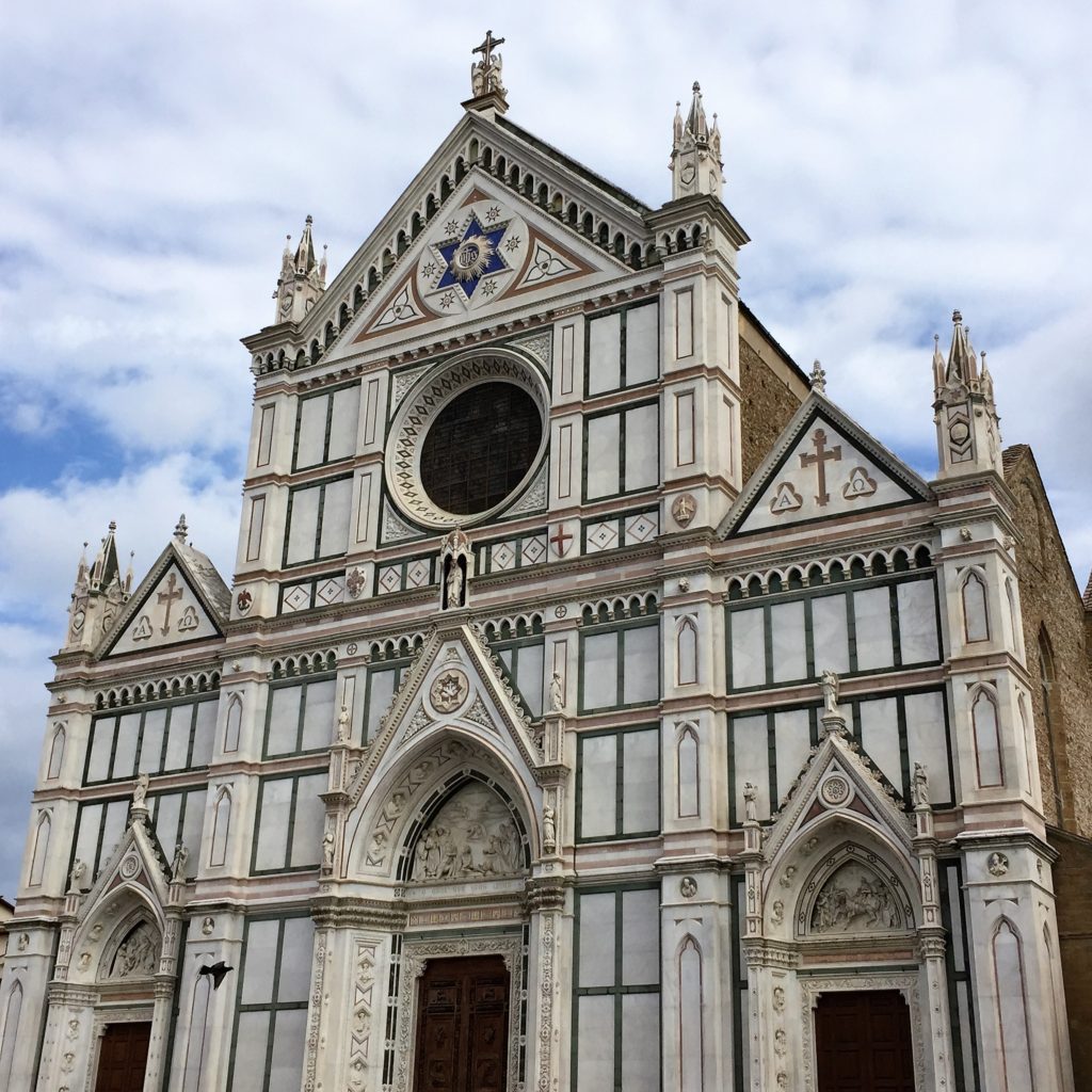 The Basilica di Santa Croce in Florence