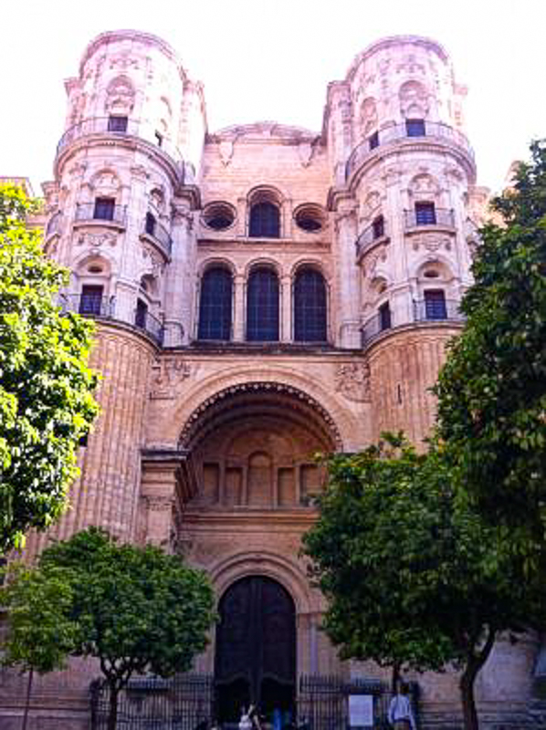 The Cathedral of Malaga in Malaga Spain