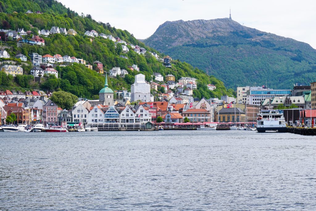 The town of Bergen Norway