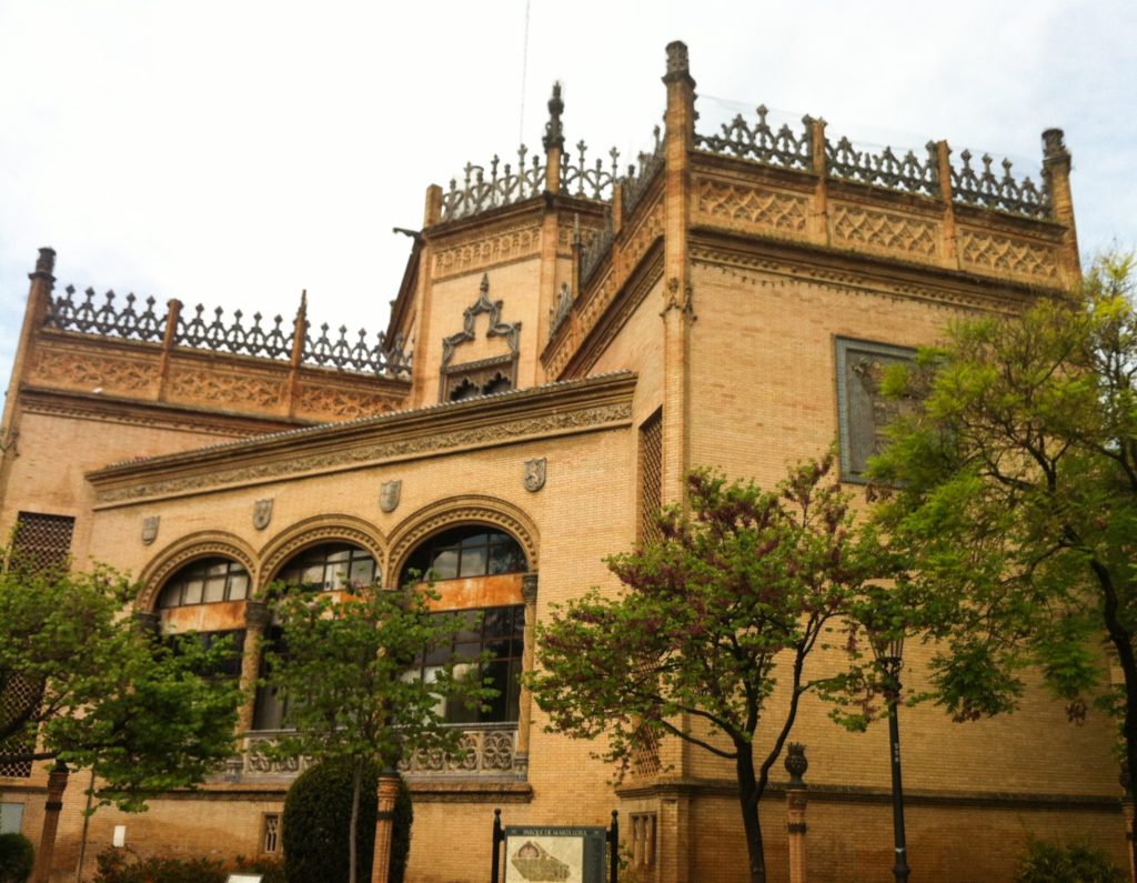 Buildings near the Parque de Maria Luisa in Seville Spain