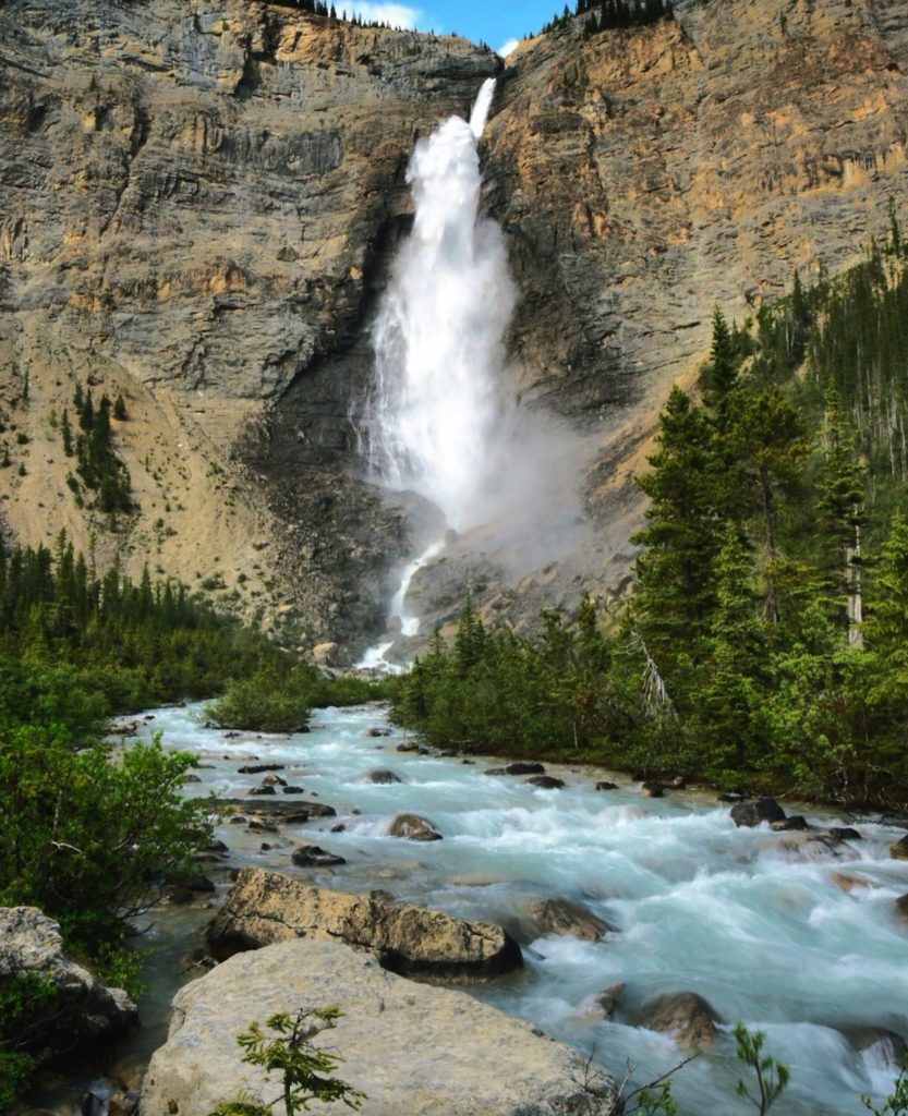Beautiful Takakkaw Falls Yoho National Park BC Canada