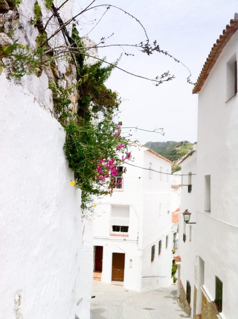 Walking the streets of Casares Spain