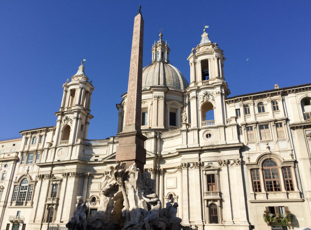 Piazza Navone features the best of Baroque Rome
