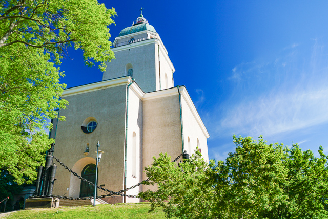Church Suomenlinna Helsinki Finland