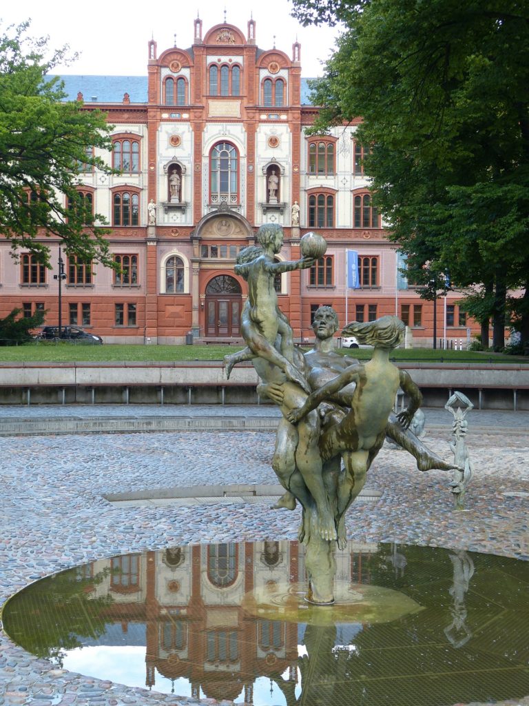 The University of Rostock Building should be on your list for your one day in Rostock