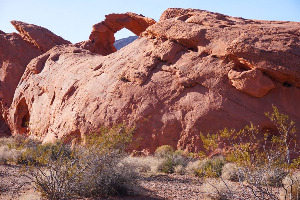 Arch Rock at Valley of Fire State Park