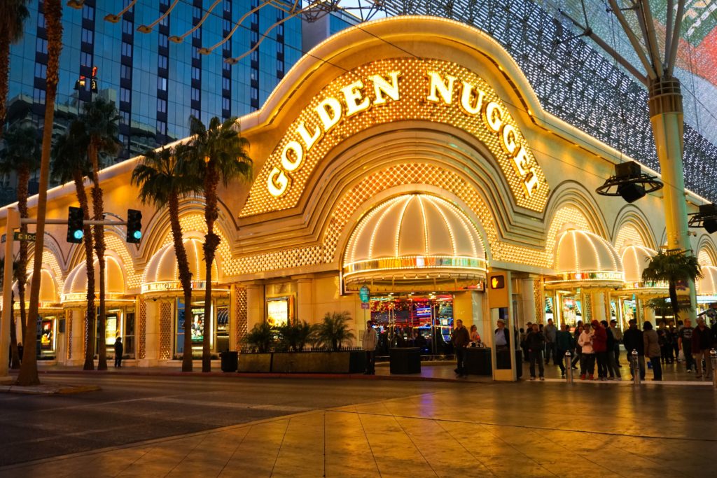 Golden Nugget casino Downtown Las Vegas Nevada