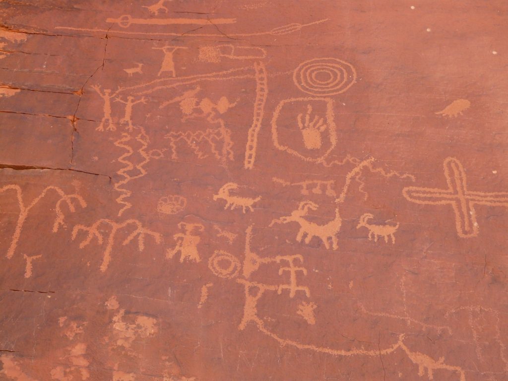 Petroglyphs at Valley of Fire State Park