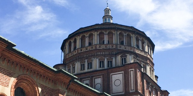 Santa Maria delle Grazie in Milan Italy