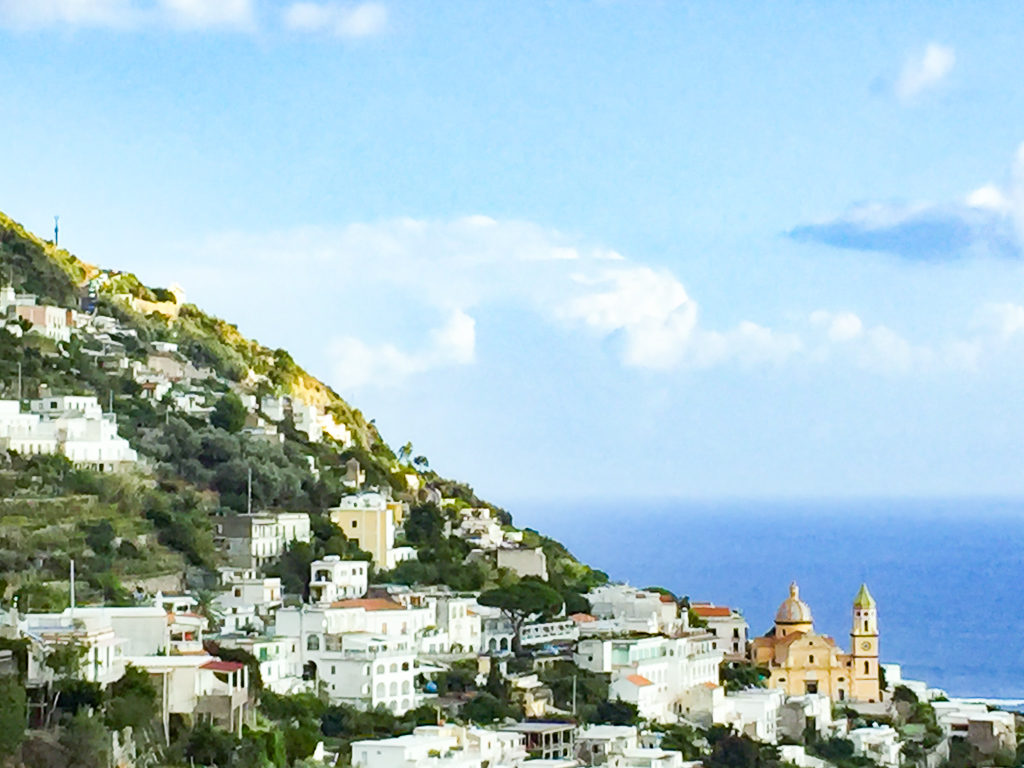Praiano on the Amalfi Coast of Italy