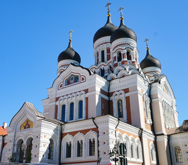 The Alexander Nevsky Cathedral in Tallinn Old Town, Estonia
