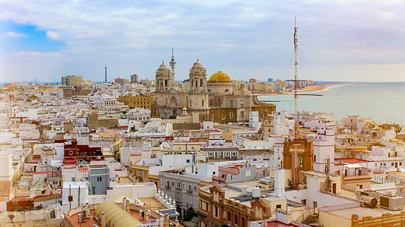 The Cadiz Cathedral, Andalusia, Spain