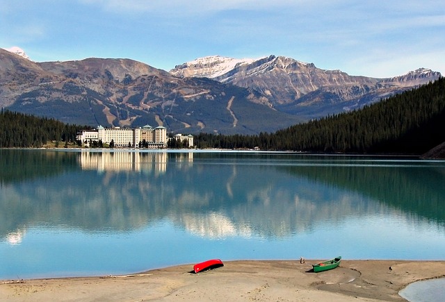 Lake Louise and the Fairmont Hotel Alberta Canada