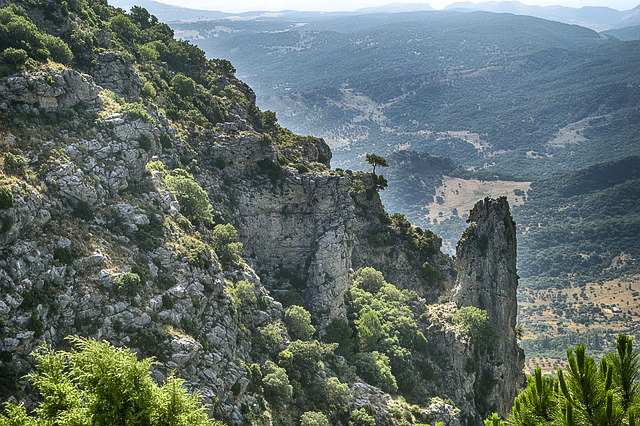 Sierra de la Grazalema Natural Park in Andalusia, Spain