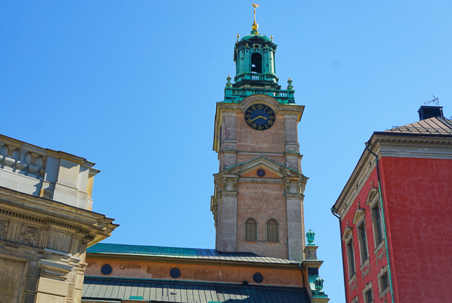 The Stockholm Cathedral in Gamla Stan Stockholm Sweden