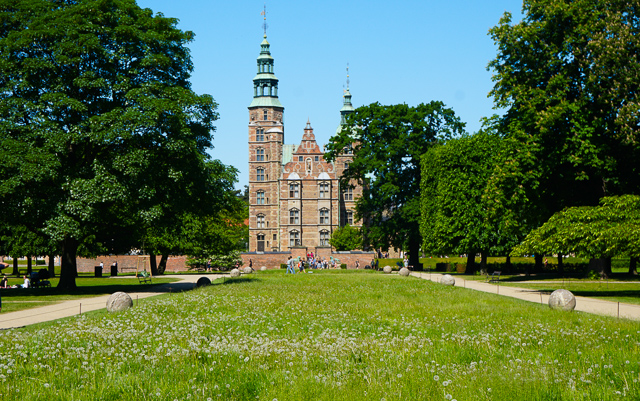 Rosenborg Castle in Copehagen Denmark