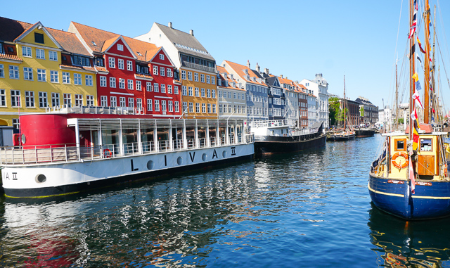 Nyhavn in Copenhagen, Denmark, is a must-visit on your one day in Copenhagen!