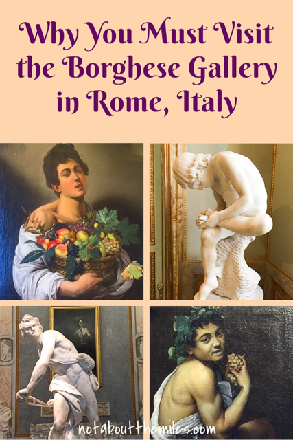 Everything you need to know to visit the Borghese Gallery, one of the best art museums in Rome, Italy, featuring beautiful Baroque sculptures by Bernini and stunning paintings by various masters. 
