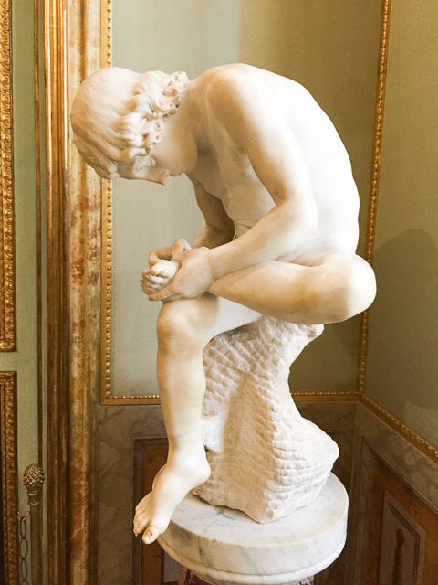 Boy with Thorn in Foot, Borghese Gallery, Rome, Italy