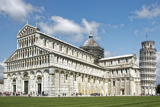 The DuomO Complex at the Field of Miracles in Pisa, Italy