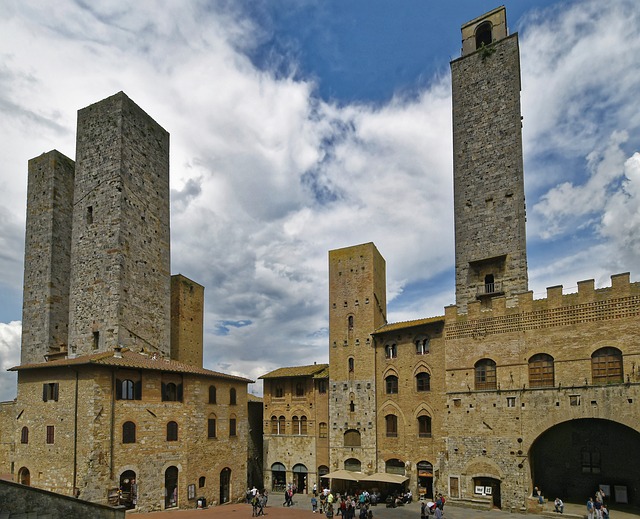 The towers of San Gimignano in Italy