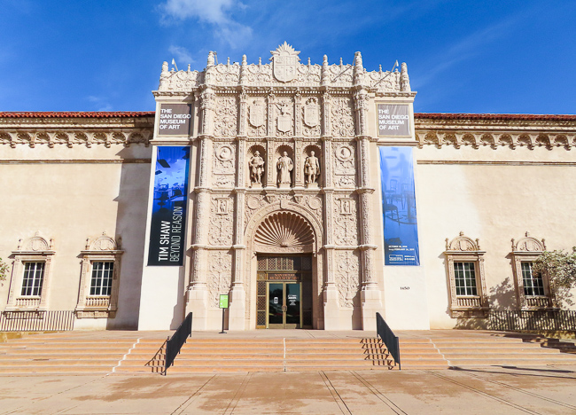 San Diego Museum of Art, Balboa Park, San Diego, California