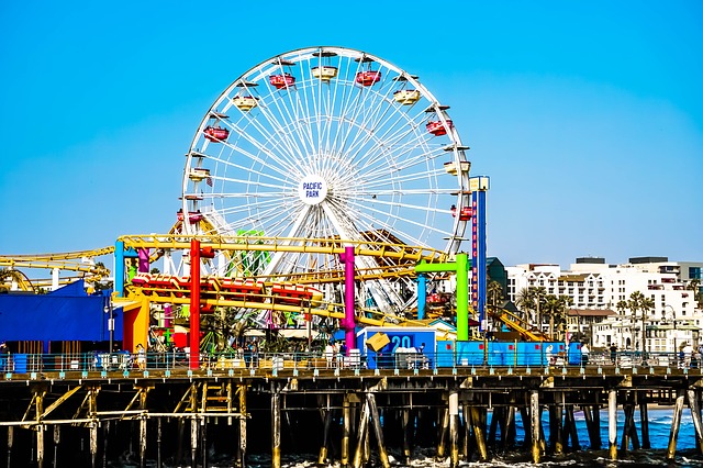 Santa Monica Pier, Los Angeles, California