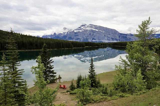 Two Jack Lake Banff National Park Canada