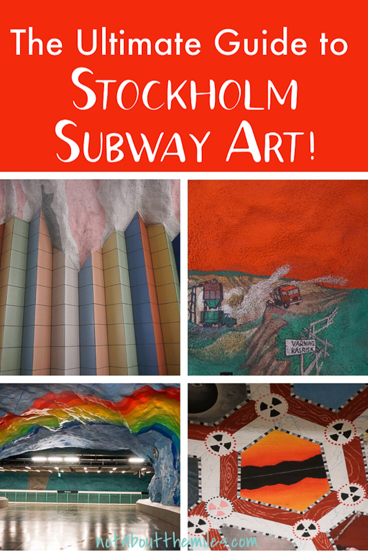 Get the ultimate guide to Stockholm subway art! From brilliant colors to meaningful themes, you'll find a lot to admire in Stockholm's underground art gallery!