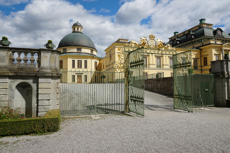 Drottningholm Palace in Stockholm, Sweden