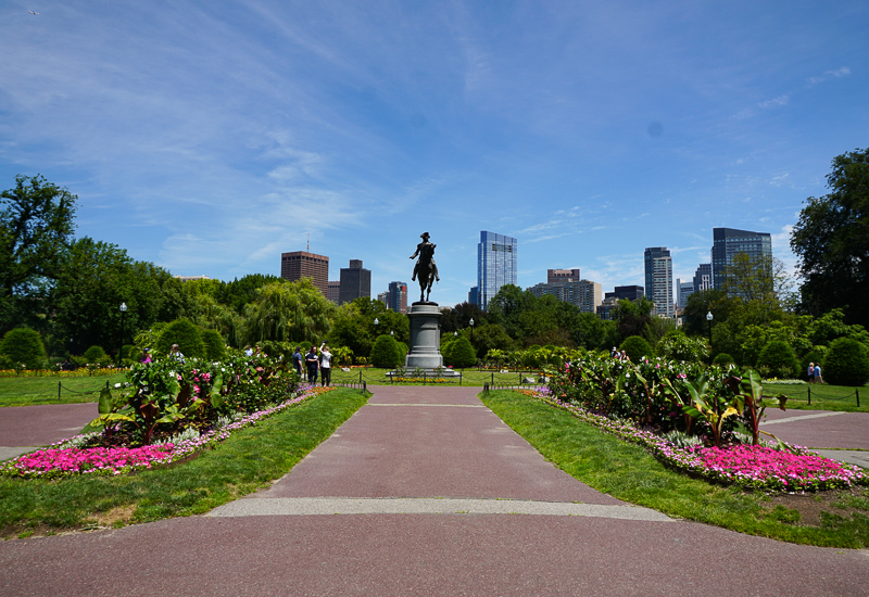 George Washington statue Boston