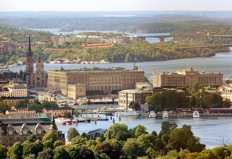 The Royal Palace in Stockholm, Sweden