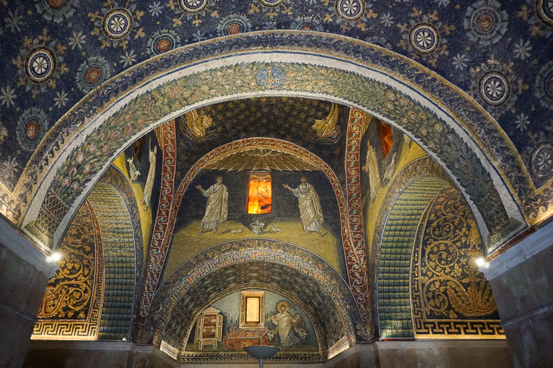 Mausoleum of Galla Placidia Ravenna Italy