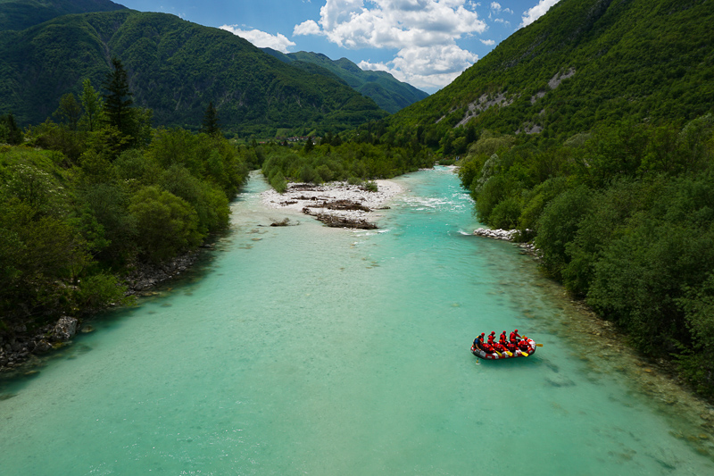River Rafting Soca River Slovenia