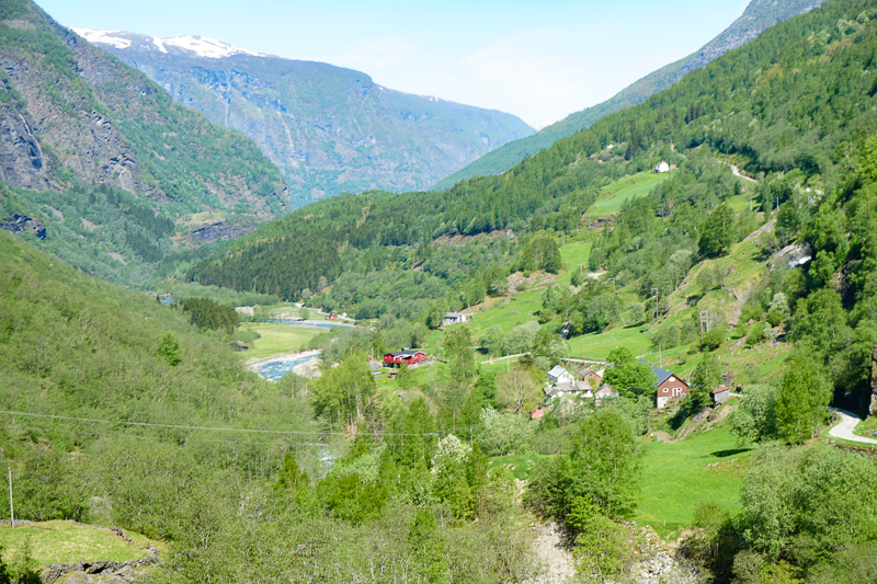 Scenery Flam Railway Norway