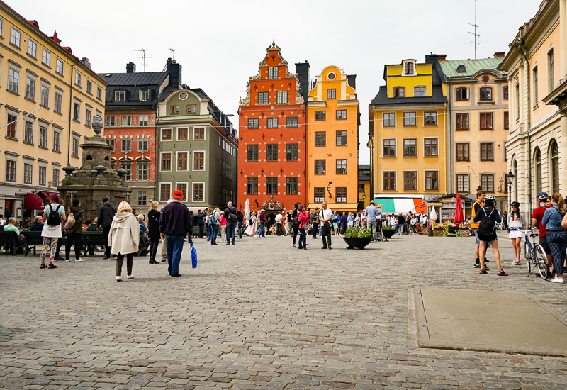 Stortorget is the main square in Gamla Stan Stockholm