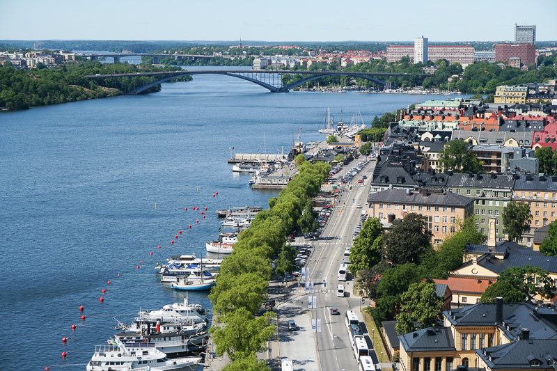 View from Stockholm City Hall Tower