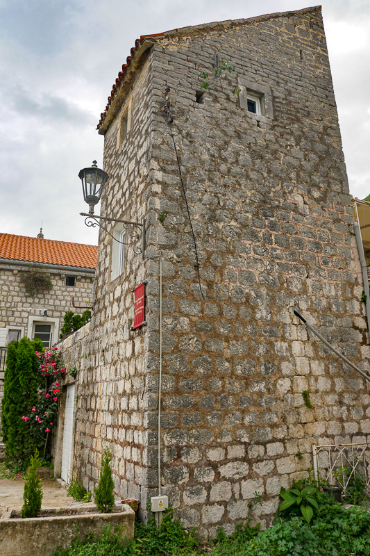 A baroque palace in Perast Montenegro