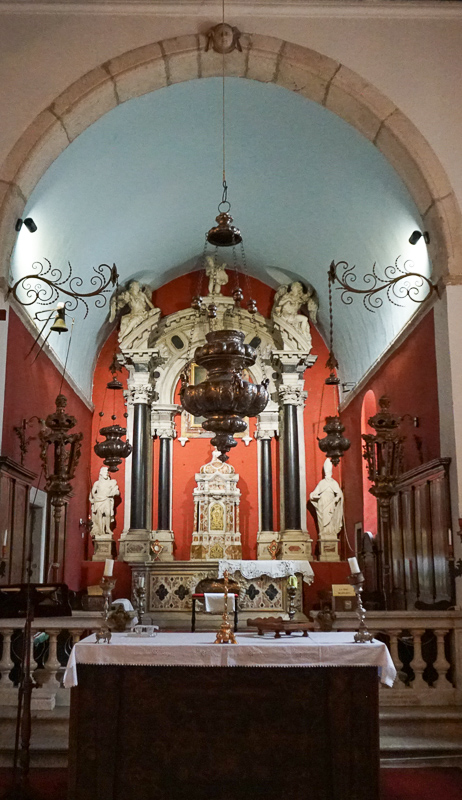 Altar, St. Nikola Church, Perast, Montenegro