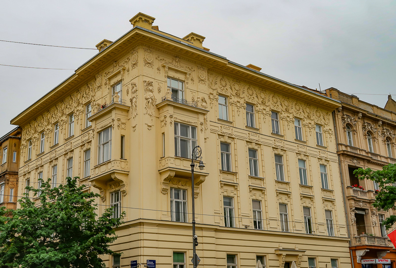 Building in Zagreb Croatia