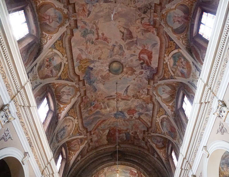 Ceiling Franciscan Church Ljubljana