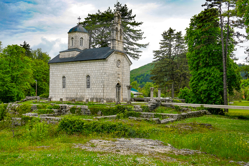 Court Church on Cipur Cetinje Montenegro