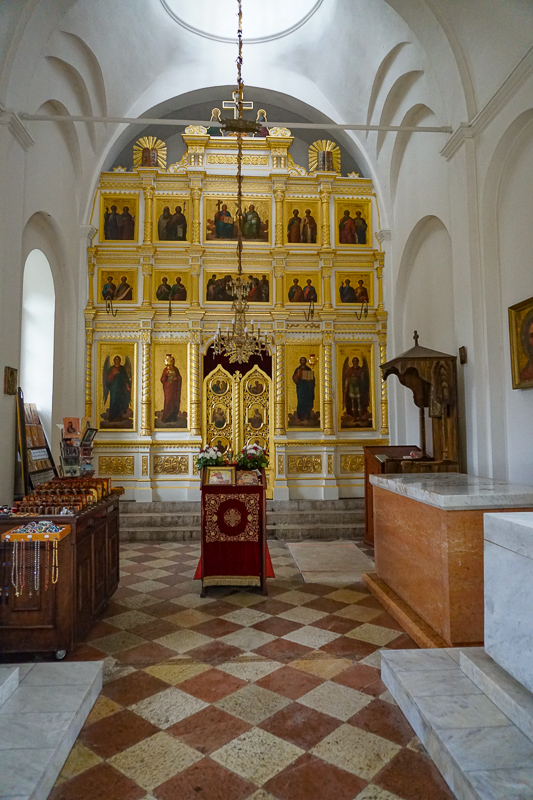 Court Church on Cipur Iconostasis, Cetinje, Montenegro